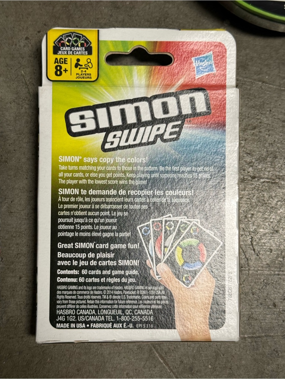 NEW Games!  Ring toss, LCR, Brain Teasers, Sorry, UNO, Simon, Yam Slam - Picture 10 of 16